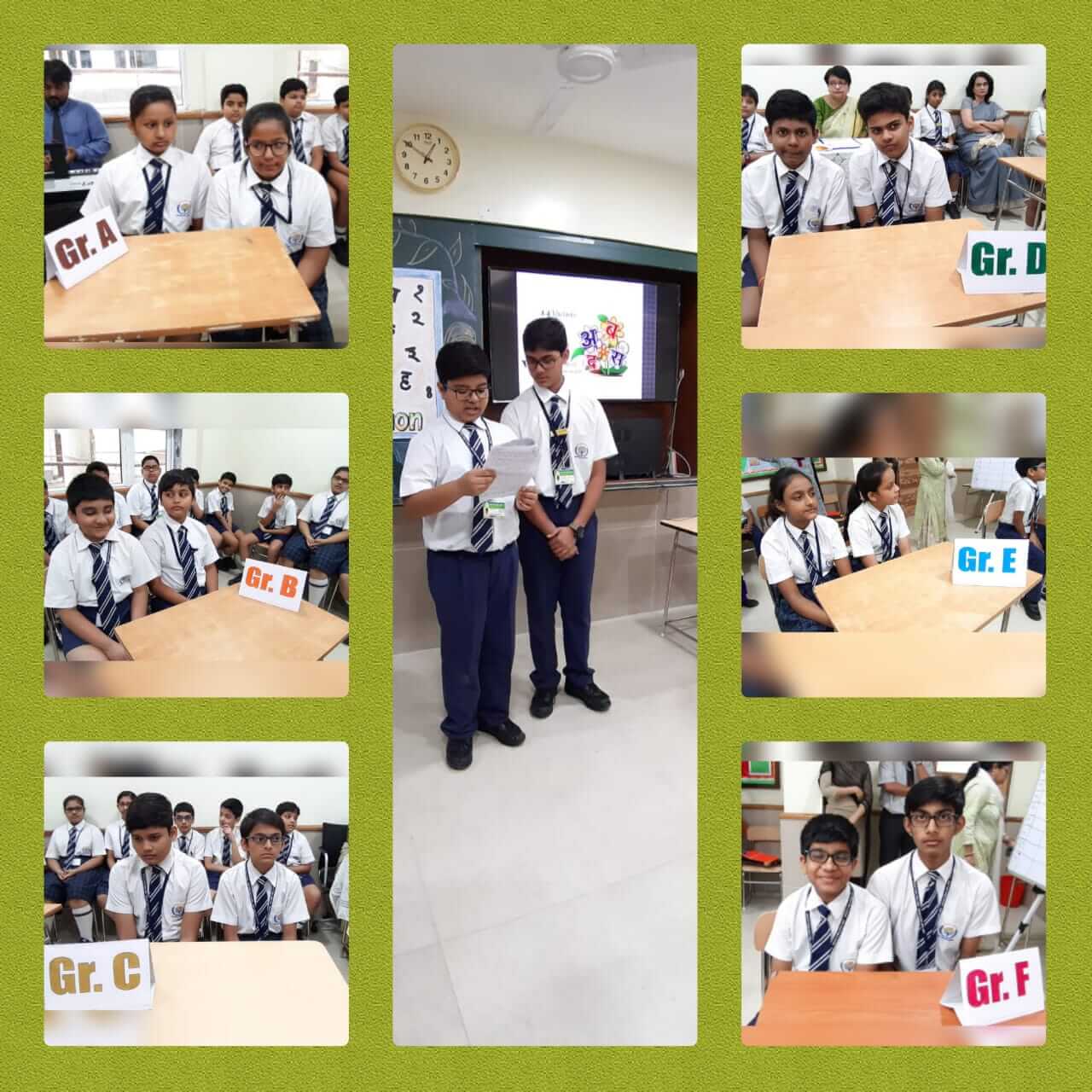 Hindi Diwas Celebration At Ruby Park Public School Ruby Park