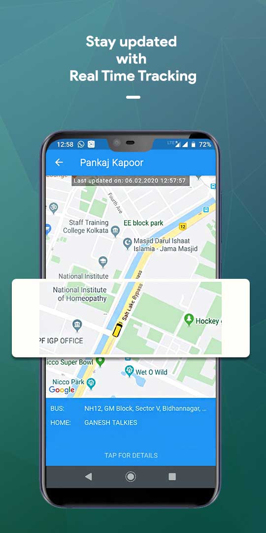 Real Time Tracking