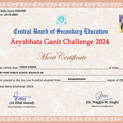 Aryabhata Ganit Challenge 2024